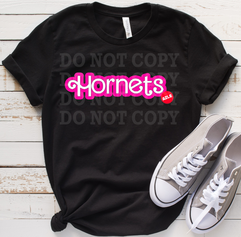 AZLE HORNETS DOLL THEMED TEE-AJH