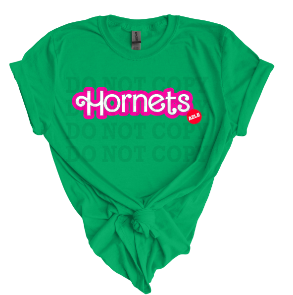 AZLE HORNETS DOLL THEMED TEE-AJH