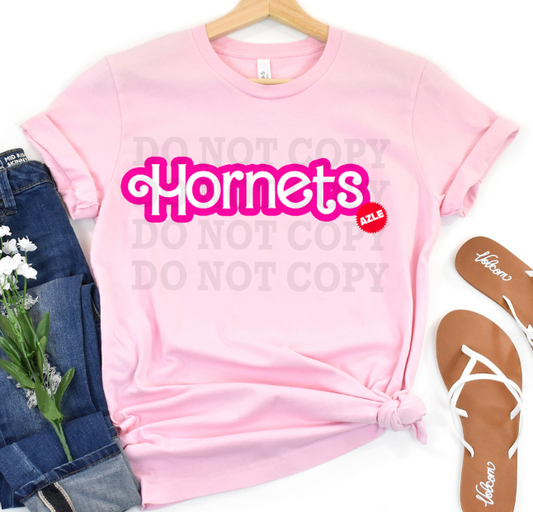 AZLE HORNETS DOLL THEMED TEE-AJH