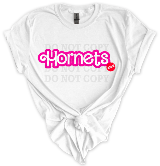 AZLE HORNETS DOLL THEMED TEE-AJH