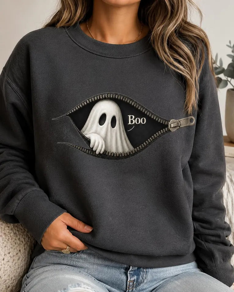 BOO ZIPPER- TRANSFER ONLY