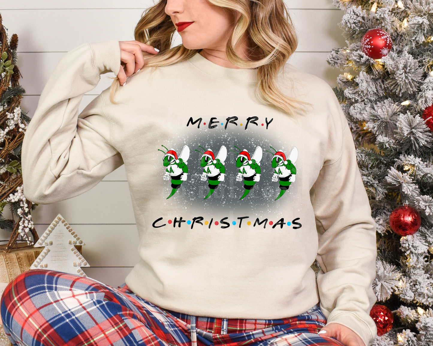 BUZZY CHRISTMAS FRIENDS LONG SLEEVE -BB