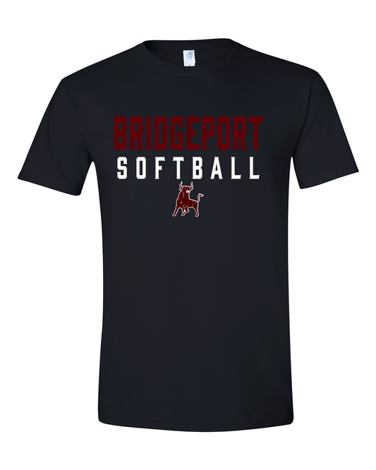 Bridgeport Softball Logo-Fan Shirt