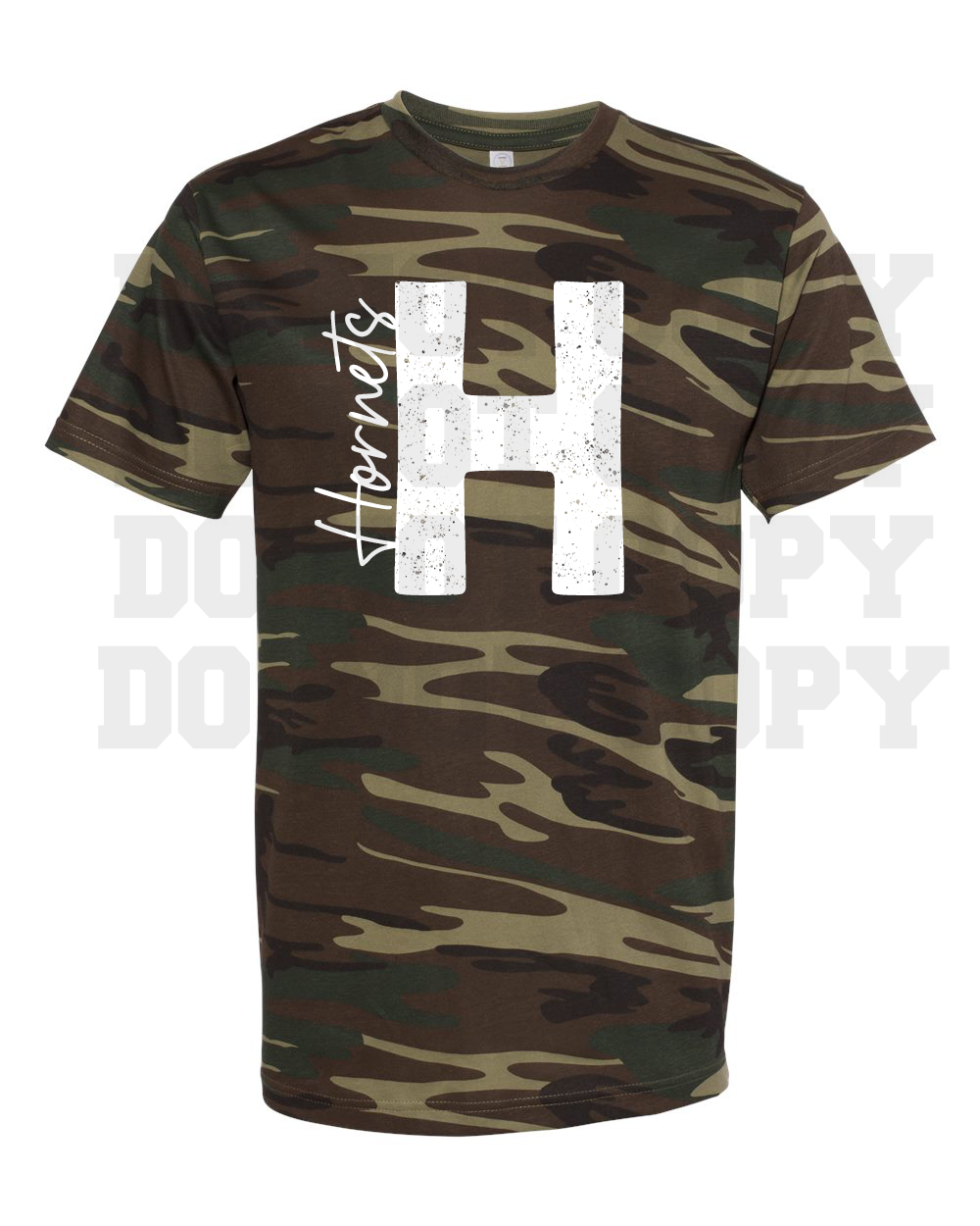 WHITE HORNETS CAMO TEE