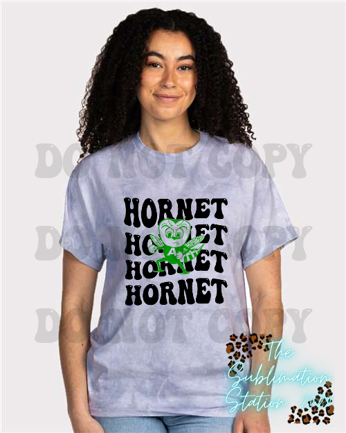 HORNET STACKED APPLEHEAD TEE