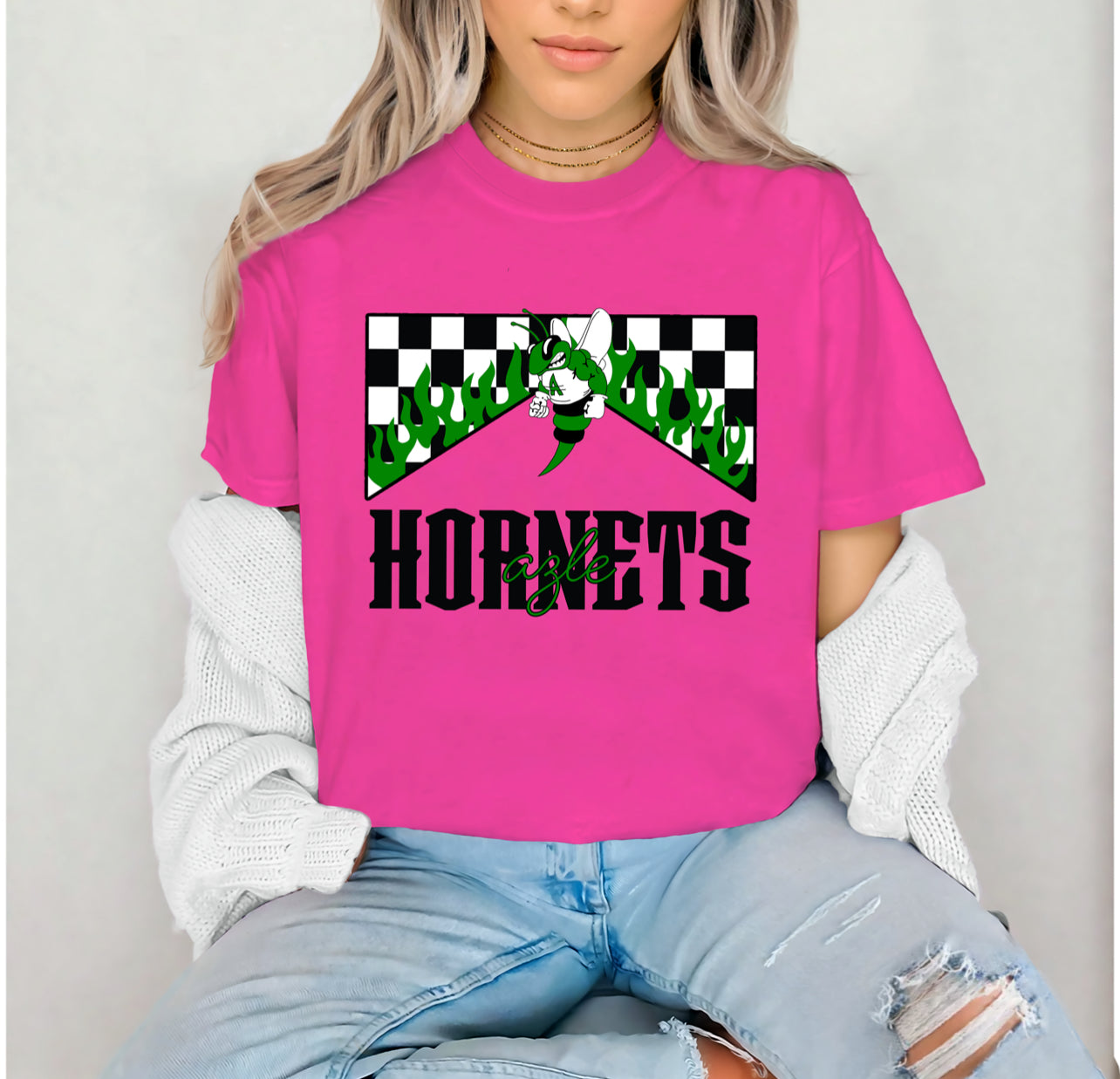 Hornet Flames Marlboro Tee