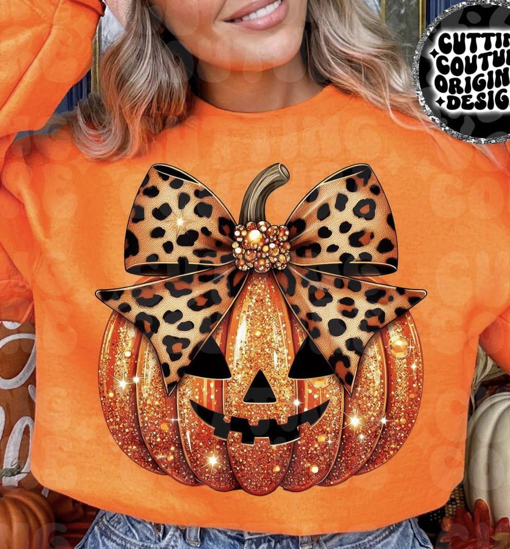 GLITTER HALLOWEEN PUMPKIN