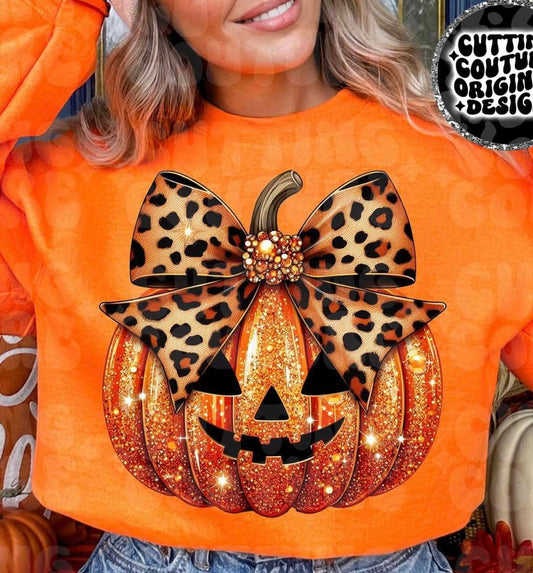 GLITTER HALLOWEEN PUMPKIN