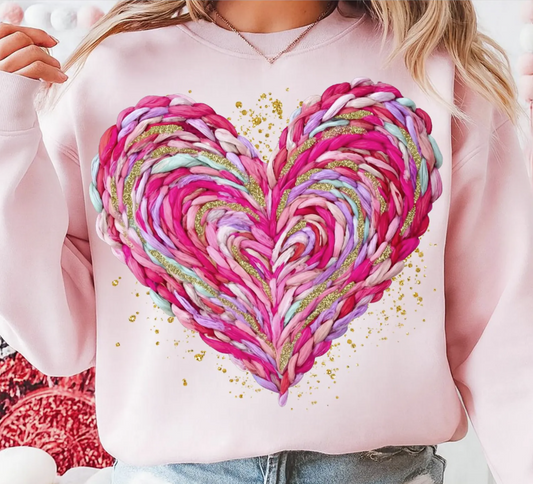 HEART YARN- TRANSFER ONLY
