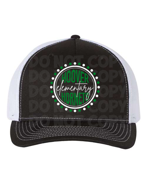 HOOVER HORNETS DOT SNAPBACK MESH HAT