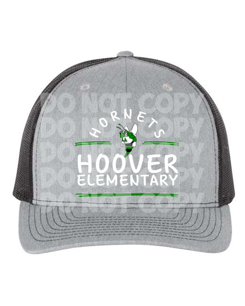 HOOVER HORNETS LINES WITH BUZZY SNAPBACK MESH HAT