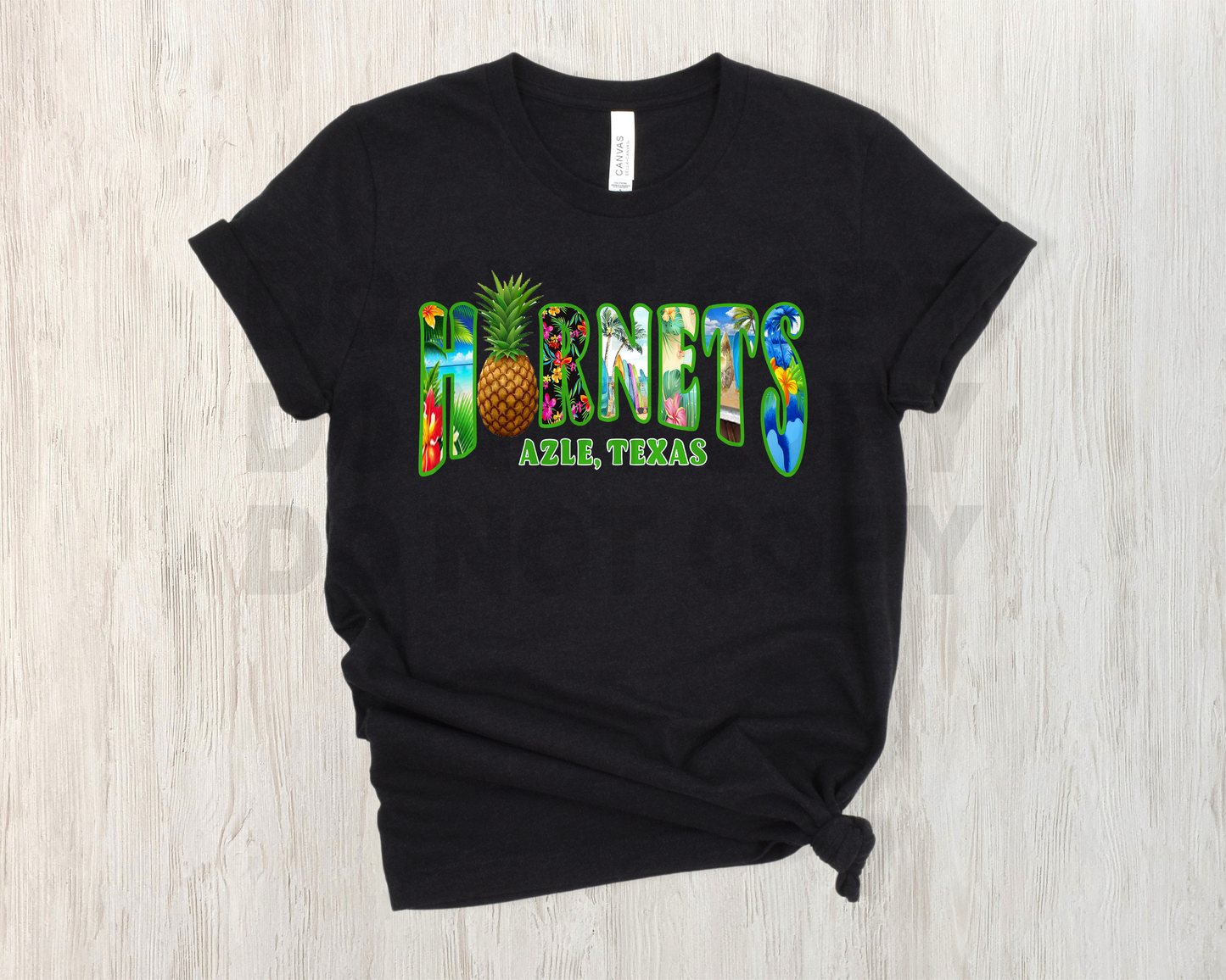 HORNETS PINEAPPLE TEE