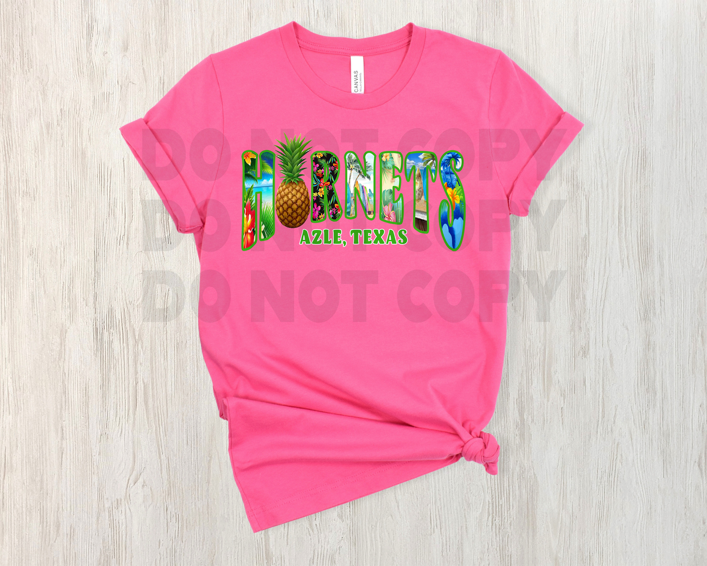 HORNETS PINEAPPLE TEE