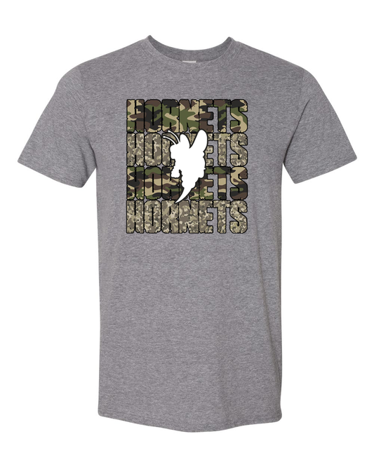 Hornets Stacked Buzzy Camo-AHSPTO