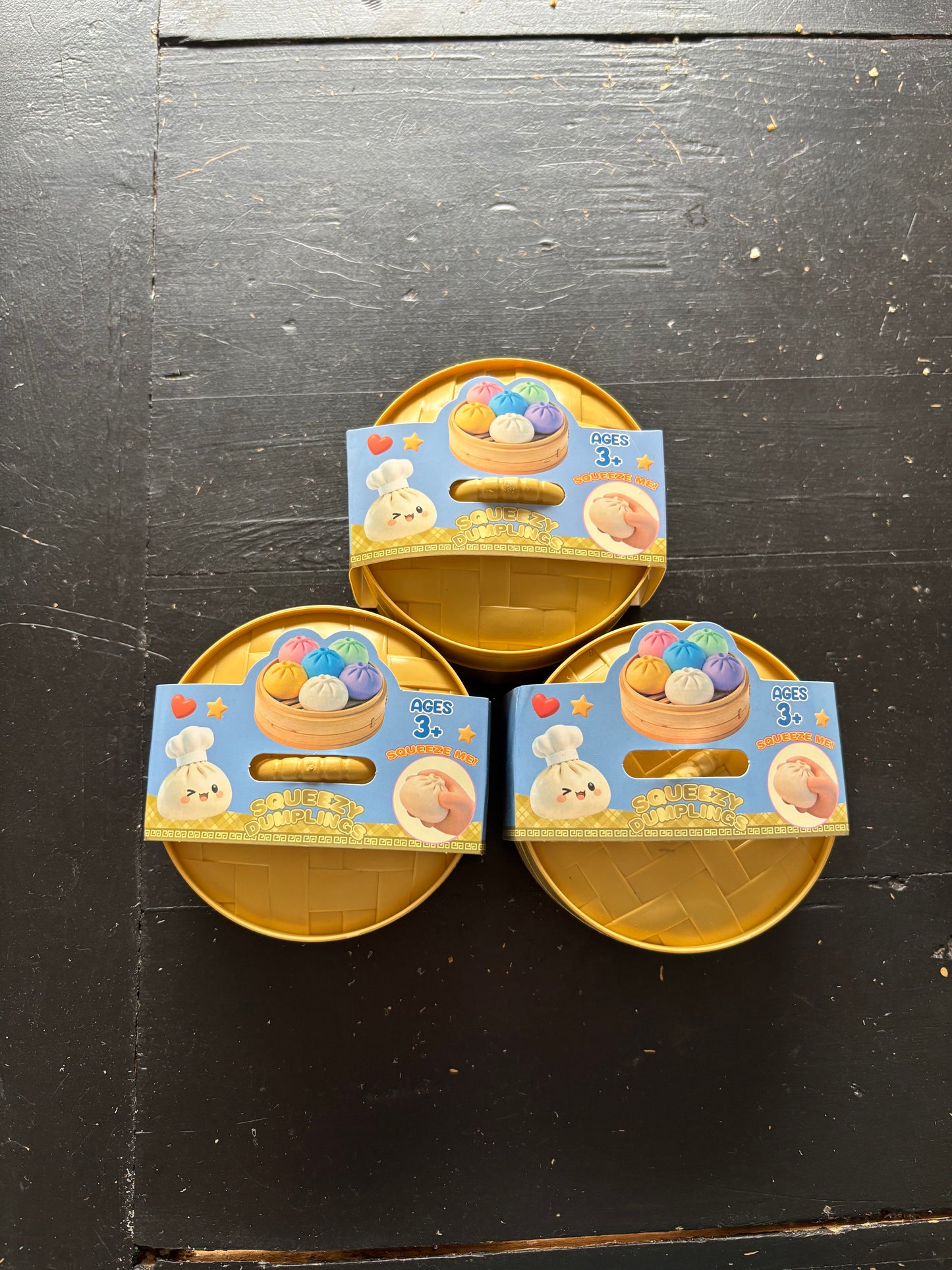 Mystery Squishy Glitter Dumplings