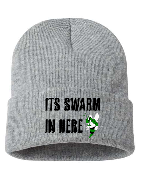 ITS SWARM IN HERE BEANIE-EMBROIDERED -AHSBB