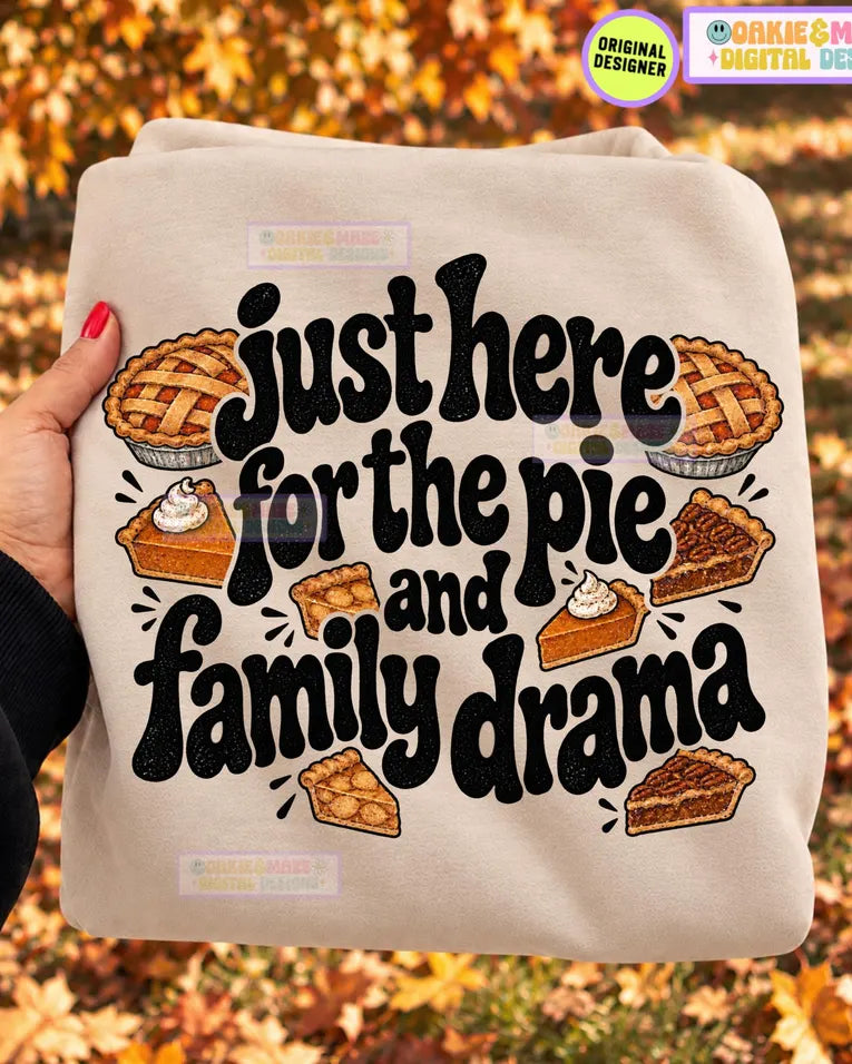 JUST HERE FOR THE PIE- TRANSFER ONLY