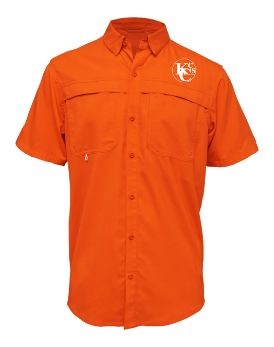 KC ORANGE FISHING SHIRT