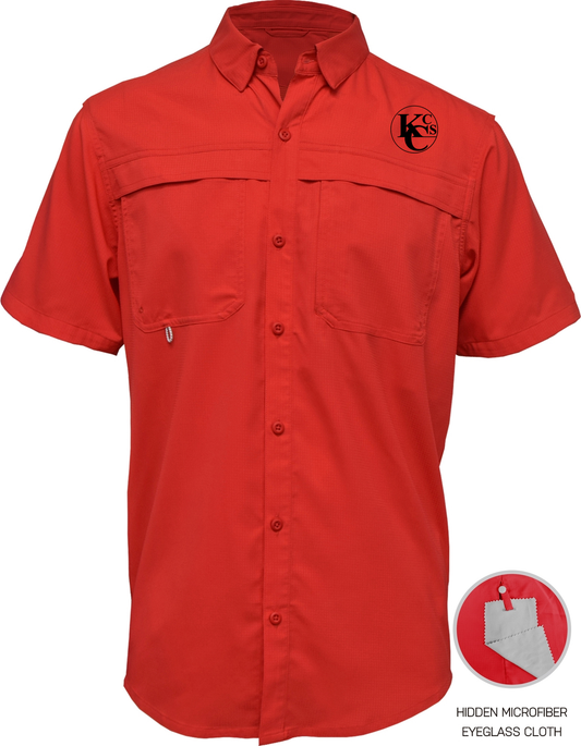 KC RED FISHING SHIRT