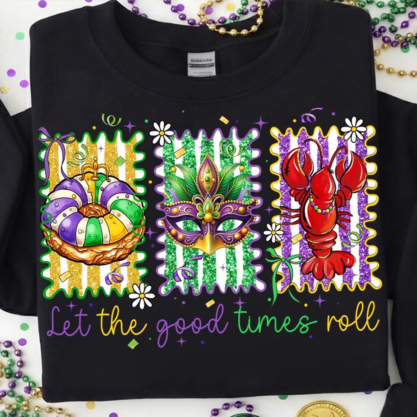 MARDI GRAS STAMPS-TRANSFER ONLY