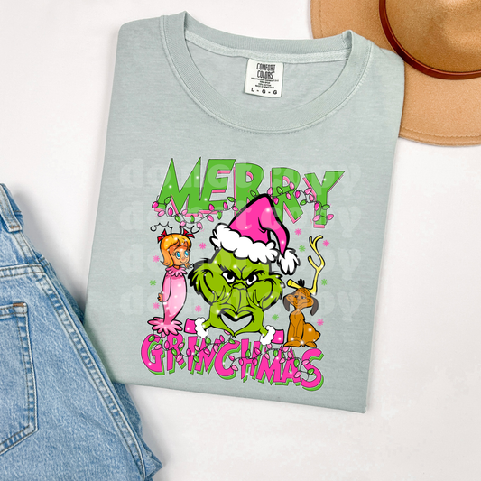 PINK MERRY GRINCHMAS-TRANSFER ONLY