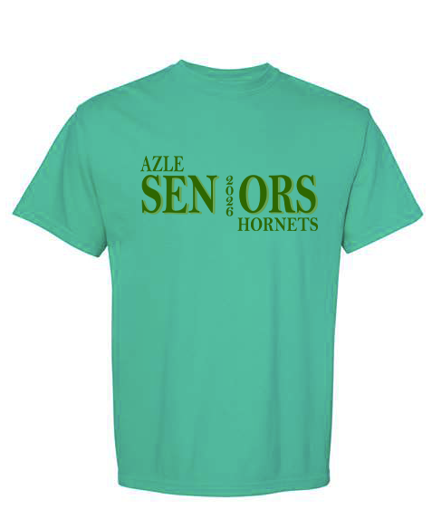 SENIORS AZLE HORNETS-Comfort Colors-AHS2026