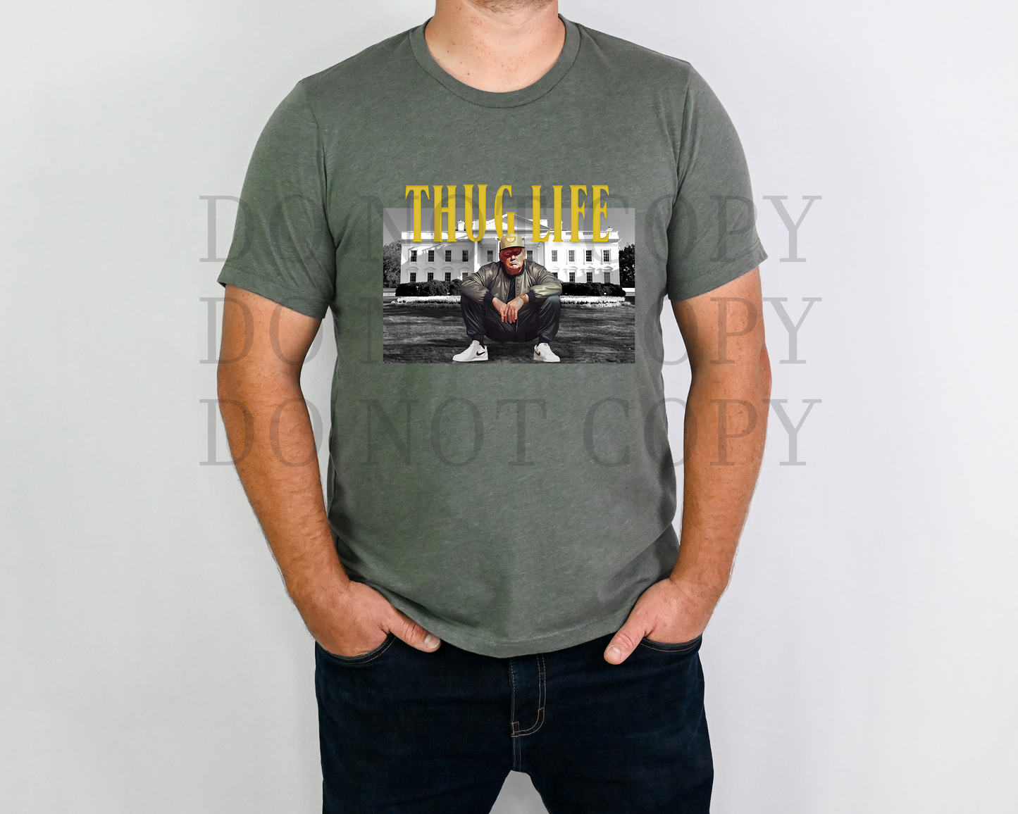 THUG LIFE TRUMP TEE