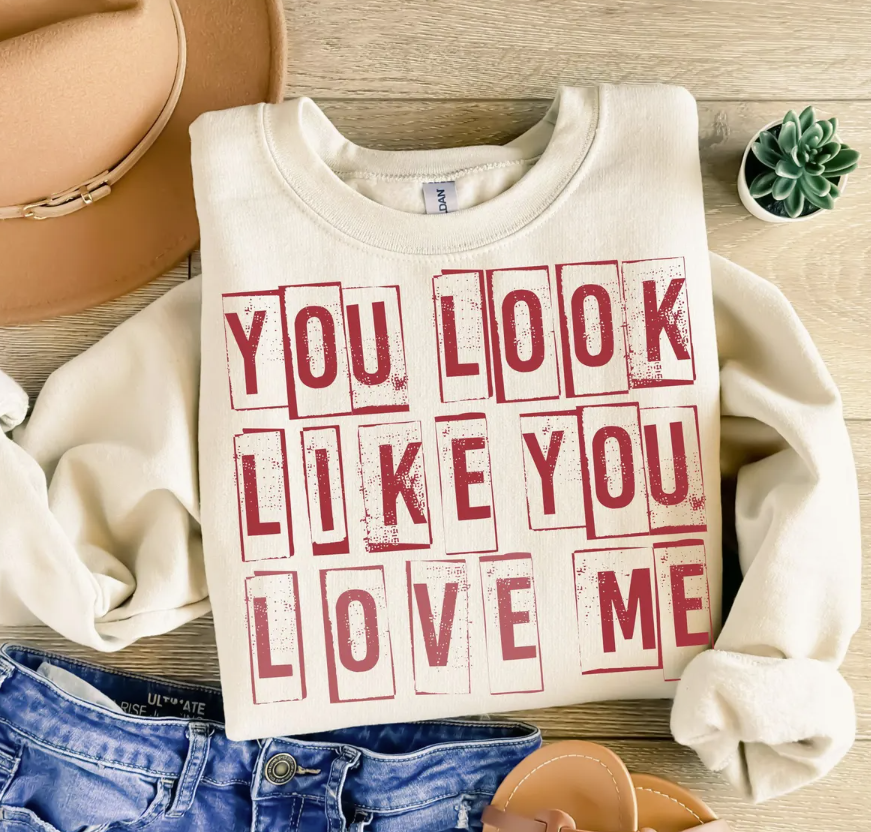 YOU LOOK LIKE YOU LOVE ME SQUARES-TRANSFER ONLY