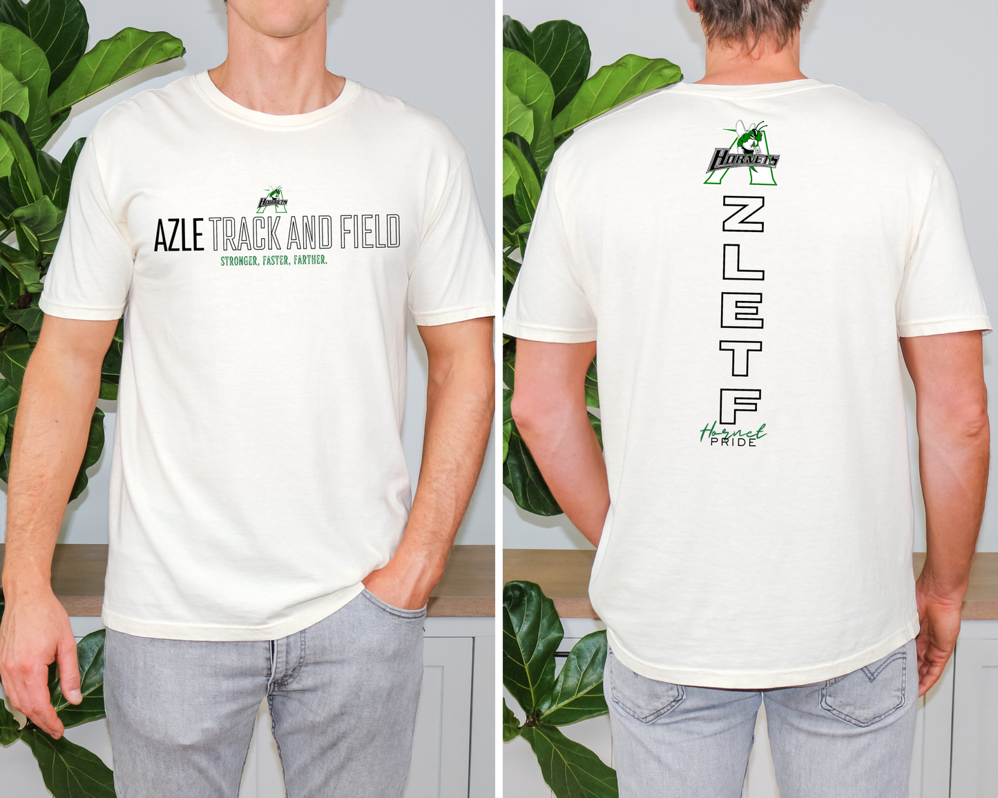 TRACK AND FIELD STRONGER FASTER FARTHER-COMFORT COLORS-AHSTRACK