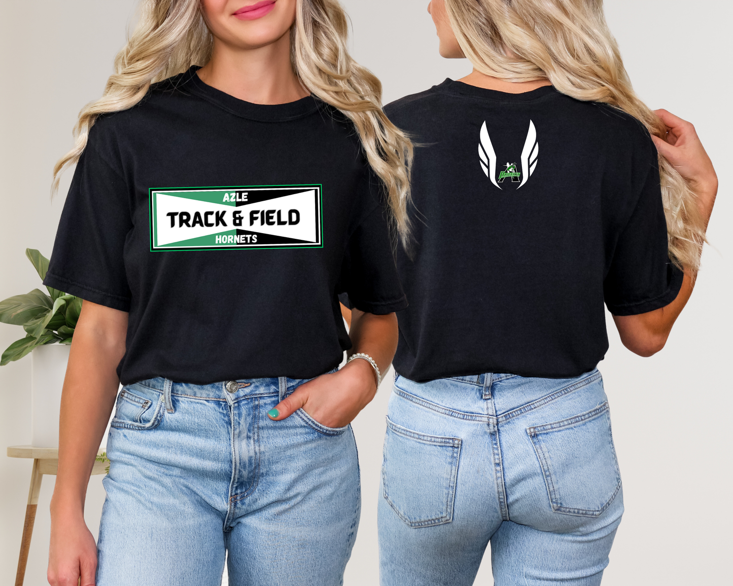 AZLE TRACK BLOCK AND WINGS -COMFORT COLORS-AHSTRACK