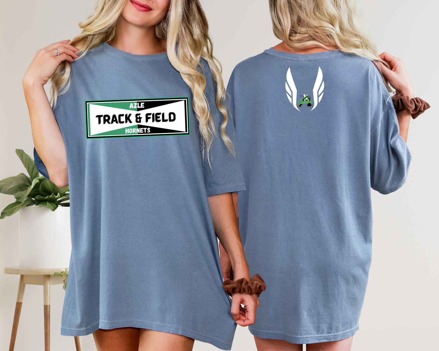 AZLE TRACK BLOCK AND WINGS -COMFORT COLORS-AHSTRACK