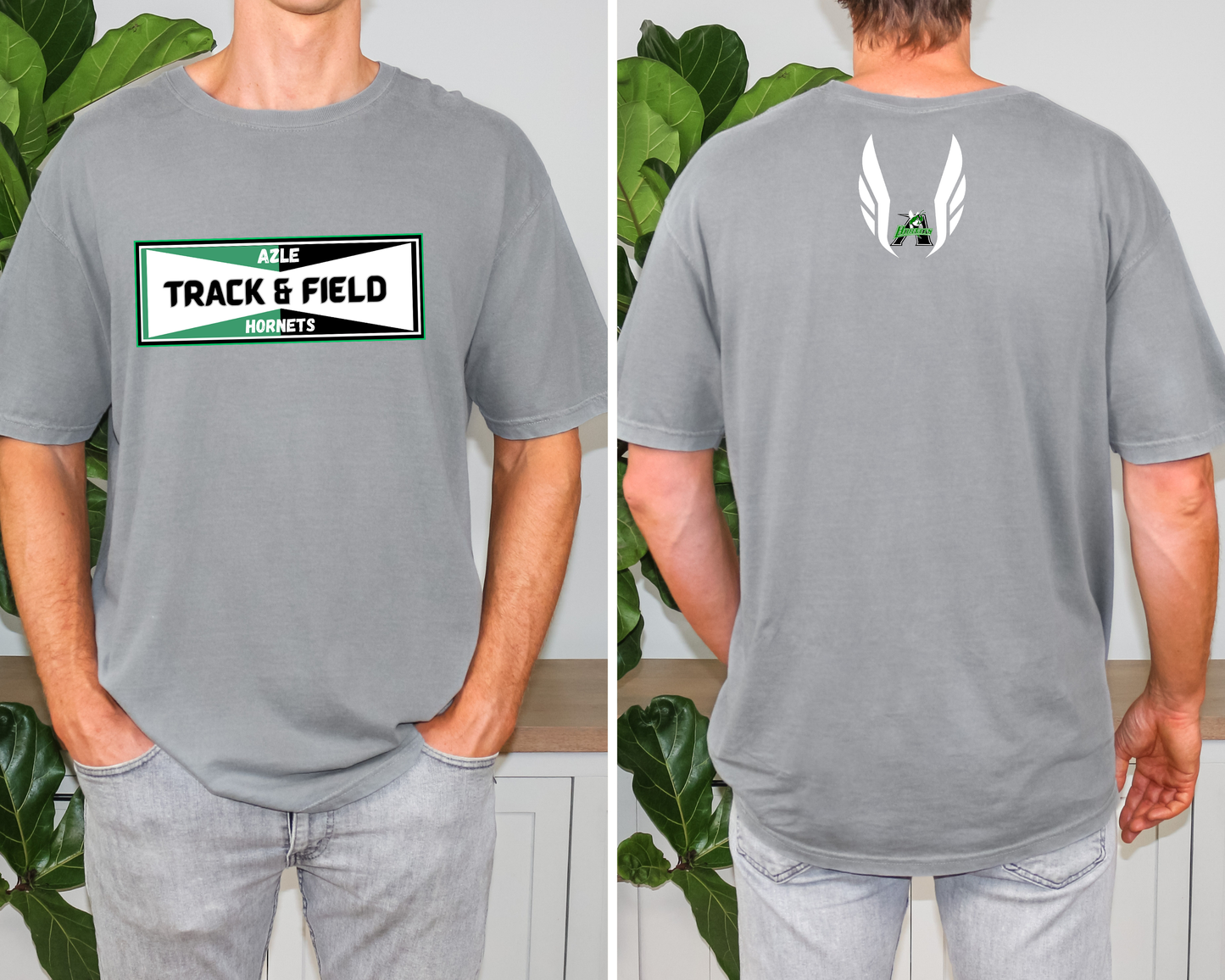 AZLE TRACK BLOCK AND WINGS -COMFORT COLORS-AHSTRACK