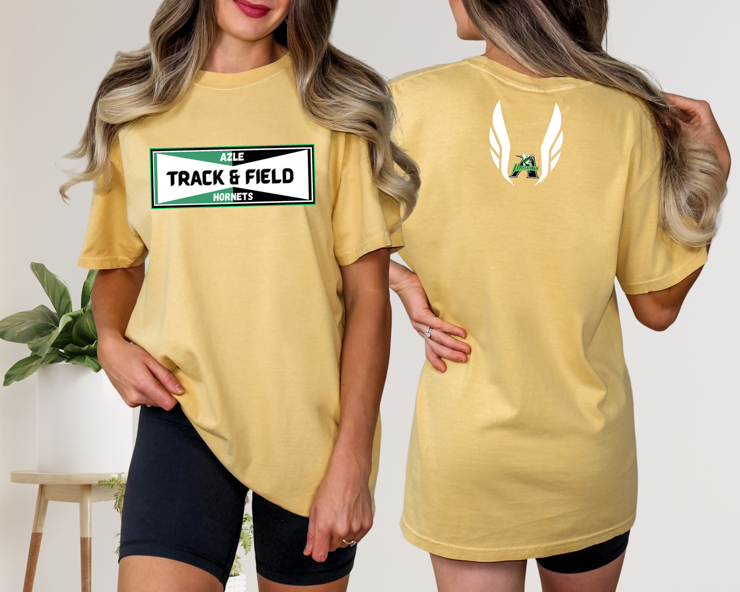 AZLE TRACK BLOCK AND WINGS -COMFORT COLORS-AHSTRACK