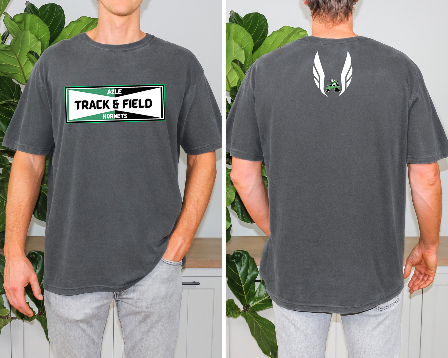 AZLE TRACK BLOCK AND WINGS -COMFORT COLORS-AHSTRACK