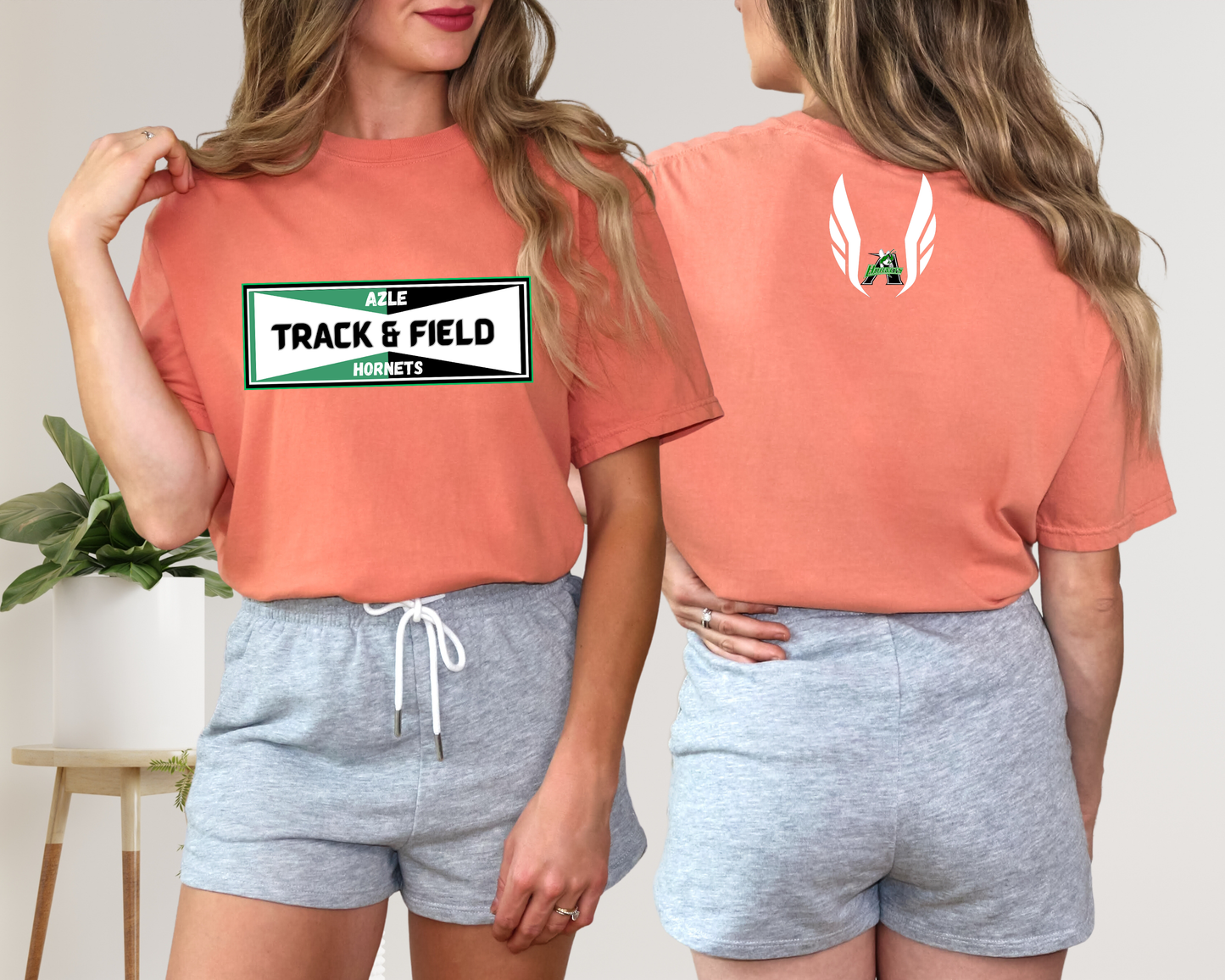 AZLE TRACK BLOCK AND WINGS -COMFORT COLORS-AHSTRACK