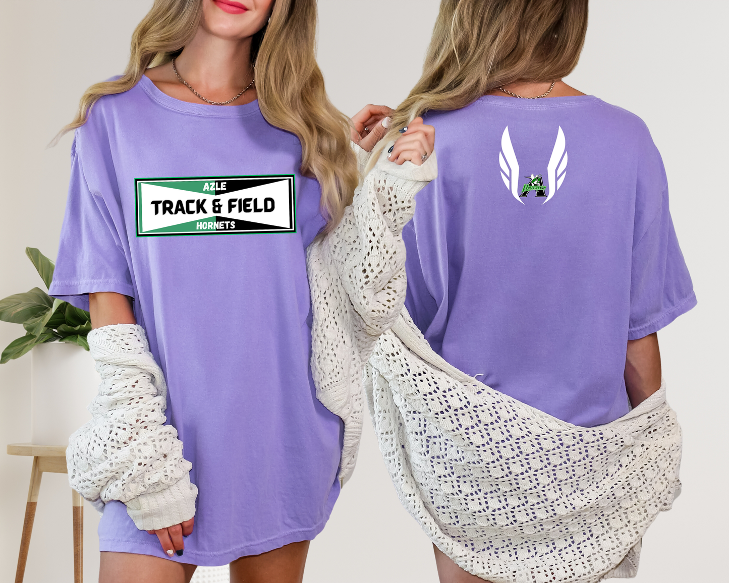 AZLE TRACK BLOCK AND WINGS -COMFORT COLORS-AHSTRACK