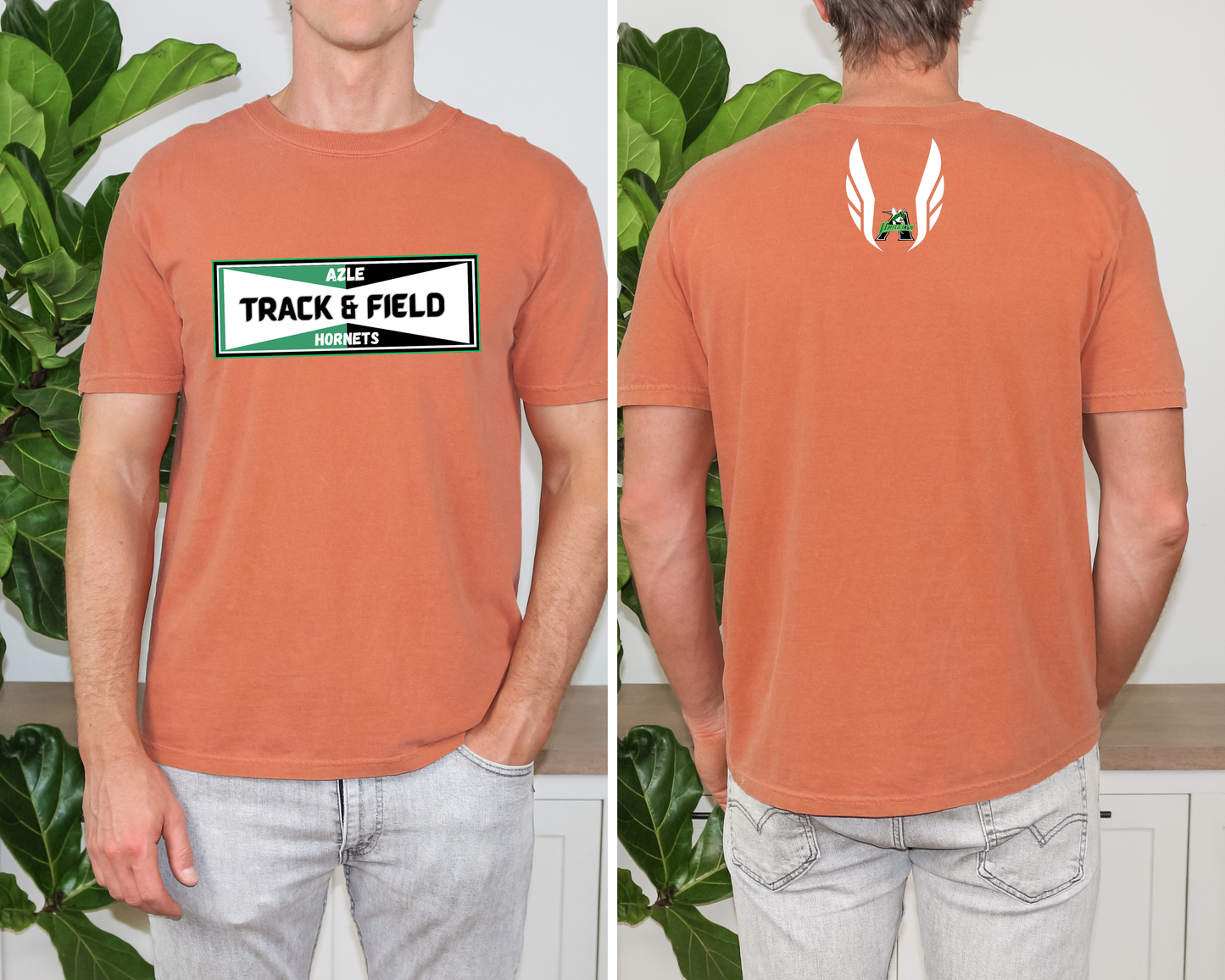 AZLE TRACK BLOCK AND WINGS -COMFORT COLORS-AHSTRACK