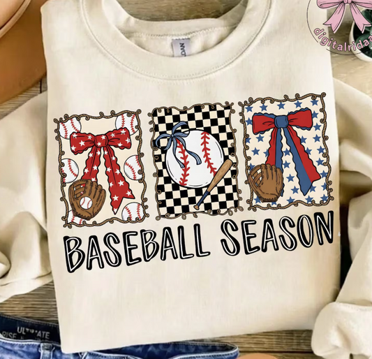 BASEBALL SEASON SQUARES-TRANSFER ONLY