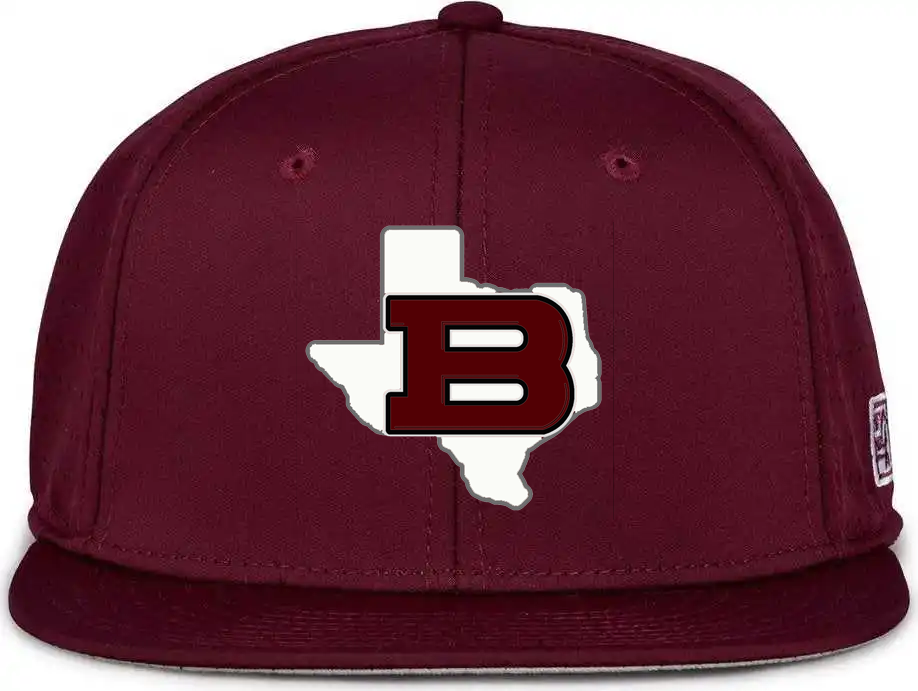 Bridgeport Hat-Maroon-Embroidered