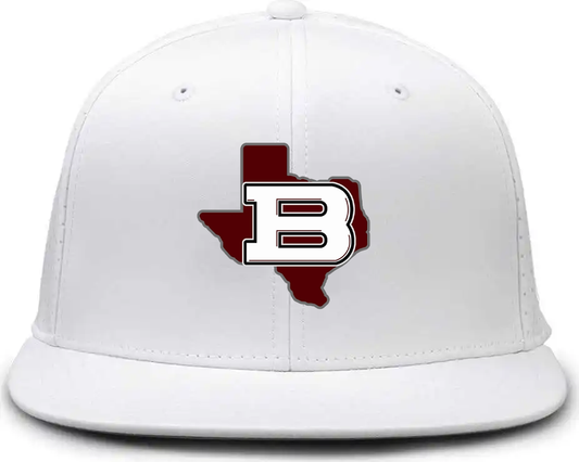 Bridgeport Hat-White-Embroidered
