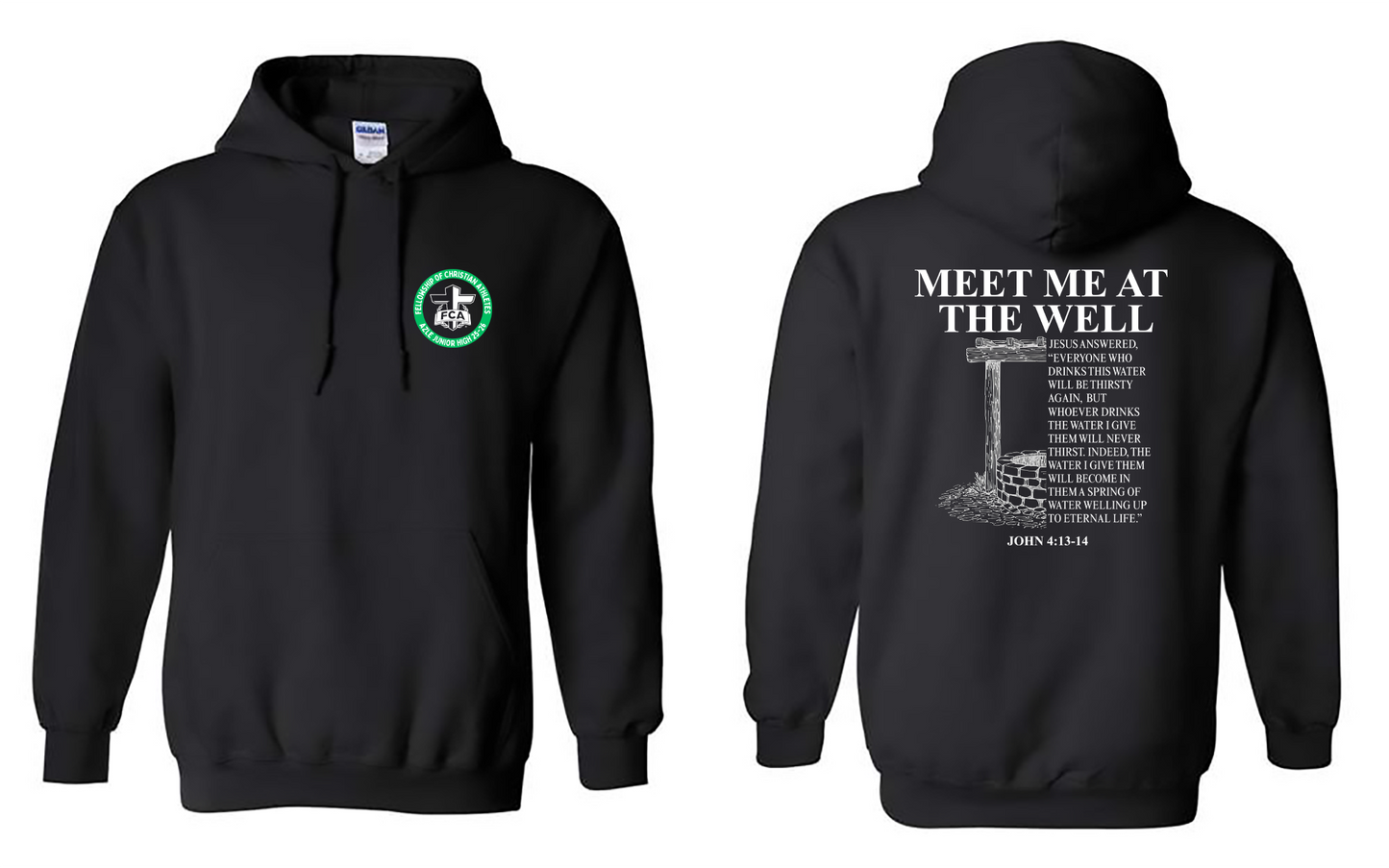 MEET ME AT THE WELL GREEN AND WHITE-FCAAJH