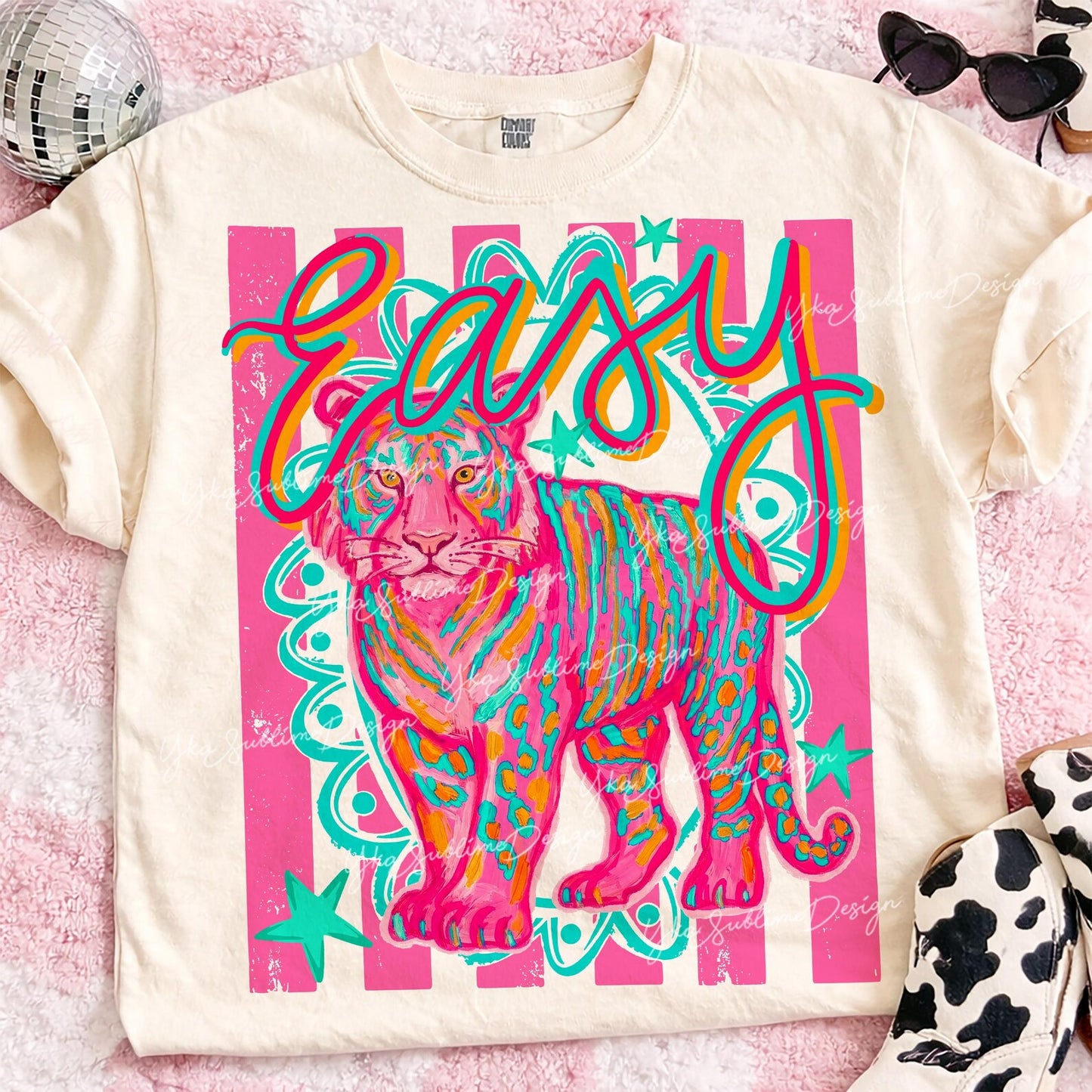 Easy Tiger Ribbon- Transfer Only