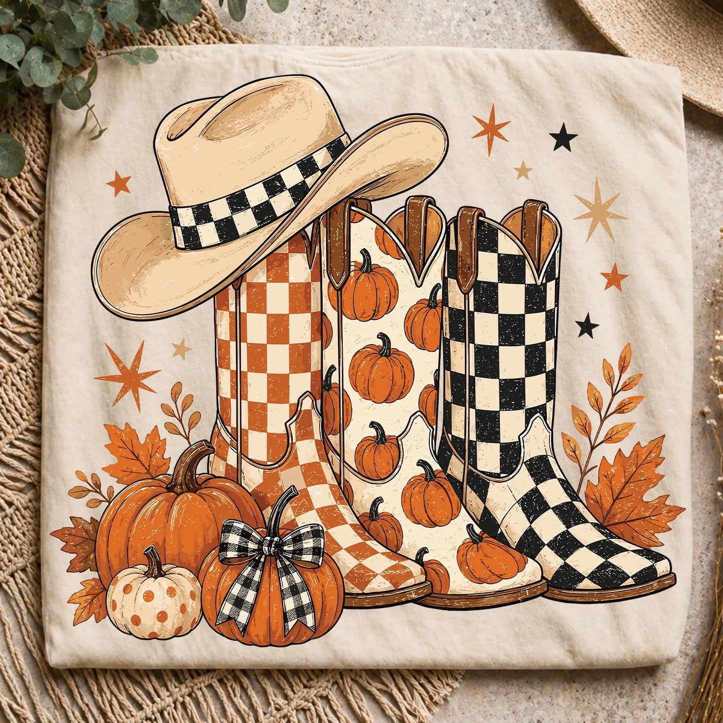 FALL Pumpkin Boots- TRANSFER ONLY