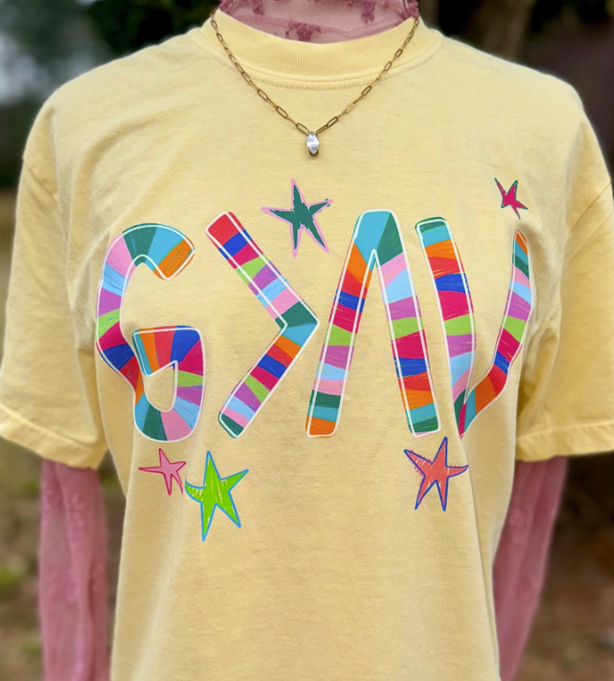 God Is Greater Stripes-TRANSFER ONLY