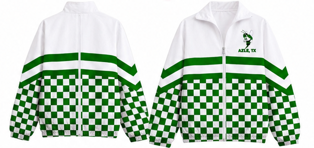 Azle Hornets FULL ZIP Windbreaker-PROJECTGRAD2027