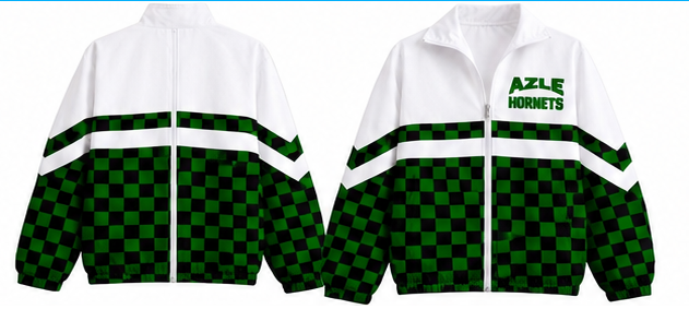Azle Hornets FULL ZIP Windbreaker-PROJECTGRAD2027