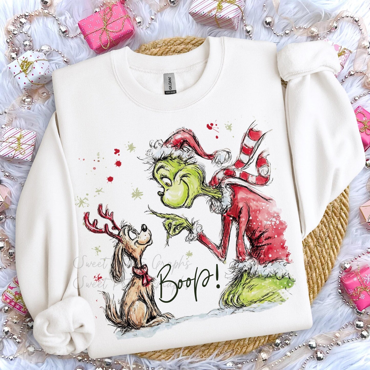 Grinch Boop- TRANSFER ONLY