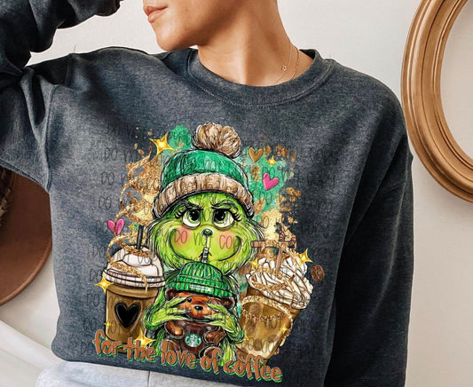 Grinch Starbies- TRANSFER ONLY