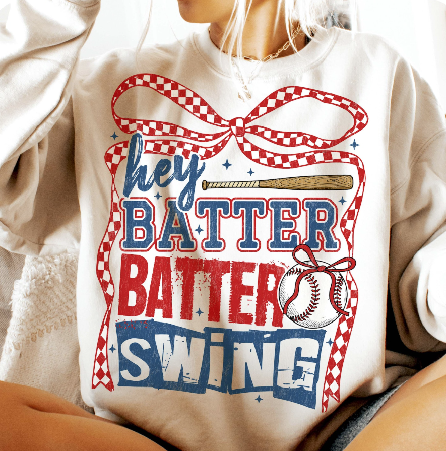 Hey Batter Batter Swing-TRANSFER ONLY