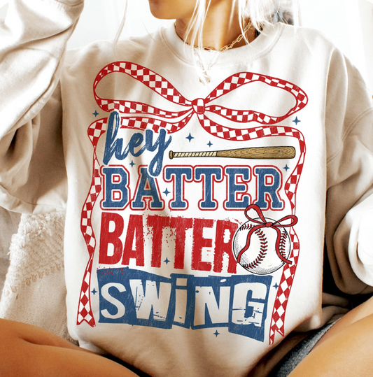 Hey Batter Batter Swing-TRANSFER ONLY